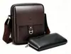 2026 Nuevo Juego de Bolsos para Hombre Bolso de Hombro Único Bolso de Negocios Transfronterizo Bolso Cruzado Trendy Universal para Hombre Cartera Larga