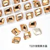 Taladro de uñas de luz mágica con forma de K9 de alta gama, accesorios de taladro para joyería de carcasa de teléfono móvil DIY, diamantes de imitación de vidrio puntiagudos, venta al por mayor