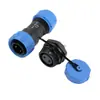 SP13 SP17 SP21 SP29 Conector Impermeável de Cabo de 2~16 Vias Plug de Aviação IP68 Rongwei Elétrico