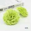 Flores Cravo Simuladas Tamanho Grande Pacote de Material DIY Artesanal Cabeças de Flor Grampo de Cabelo Artesanal Adorno de Cabeça Guirlanda de Flores Flores de Seda