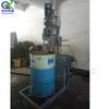 Equipo hidráulico de corte de barriles químicos, máquina cortadora semiautomática de barriles de aceite usado, máquina de apertura y corte vertical de barriles de hierro grandes