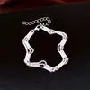 Pulseira multicamadas de contas de vidro, luxo leve, pulseira de pulso de alta moda, design estiloso e único, acessório feminino versátil