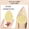 Plantillas antideslizantes de látex de media suela para tacones altos, almohadillas de silicona para el antepié para mujer, amortiguación para alivio del dolor, invisibles, adecuadas para todas las estaciones