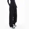 Pantalones de Chándal Grises Rectos Estilo Americano para Hombre y Mujer, Marca Nueva de Moda Holgados Deportivos Casuales Caída Pierna Ancha Pantalones Scimitar para Primavera y Otoño