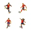 Broche de jogador de futebol transfronteiriço, item de fã em formato de camisa, lembrança, acessório de vestuário, distintivo de liga metálica esmaltada