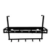 Estante de hierro colgante para puertas de gabinetes, estante de almacenamiento de especias para puertas de gabinetes de cocina con ganchos, estante de condimentos montado en la pared, personalizable
