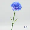 Cravo Artificial de Cabeça Única e Haste Longa Flor Falsa Flor Ornamentação para Casa Sala de Estar Decoração Dia 8 de Março Dia da Mulher Dia do Professor Presente