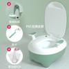 Cojín de asiento de inodoro portátil para bebés y niños, asiento de inodoro urinario orinal para niños con respaldo, asiento de inodoro de banco pequeño