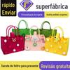 Nova Bolsa de Presente Lua Cheia Bolsa de Feltro Desenho Animado Ano da Serpente Bolsa de Mão Presente Sacola de Compras Bolsa de Feltro Feita Sob Medida