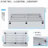 Prateleira de Aço Inoxidável Rack de Armazenamento Base Suporte Estrutura de Suporte para Máquina de Lavar Base Elevatória Suporte de Carga