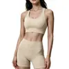 Sujetador deportivo de espalda cruzada para mujer, adecuado para fitness y running, con copas incorporadas, absorción de impactos y un efecto moldeador; estilo nuevo, venta al por mayor de fábrica, top de tirantes para yoga