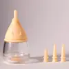 Biberón para mascotas para gatos y gatitos, adecuado para gatos y perros, resistente a las mordeduras y anti-asfixia, tetina para alimentar cachorros