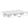 Molde Grande 6 Cavidades Mousse de Gelatina de Manga Molde de Silicone para Sorvete Rugby Chocolate Doce DIY