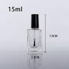 Frasco de esmalte 5ml frasco de esmalte 10ml Frasco sub-frasco de cola para esmalte frasco de amostra pequeno 15ml frasco de esmalte marrom