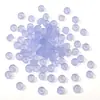 Contas Redondas Foscas de Alta Qualidade com Corte 3x6mm para Pulseiras, Colares, Acessórios de Joias e Materiais DIY Feitos à Mão