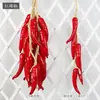 Simulación Chile Falso Ajo Maíz Decoración Verdura Xiang Cocina Sichuan Cuerda Colgante Accesorios Decoraciones para Restaurante de Barbacoa Casa de Campo Olla Caliente