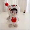 Solo Venta de RopaMuñeca Colgante de Zorro Pequeño Nick Ropa para Muñeca Chal Llavero de Judy Mono de Peluche