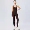 Macacão de Yoga Transfronteiriço para Mulheres Pilates Costas Bonitas Macacão Sexy Levanta Bumbum Macacão Fitness