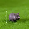 Jardinería con Musgo Micro Paisaje Creativo Rana Linda Animales Miniatura Decoración DIY Accesorios Mini Adornos Pequeños