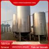 Tanque de armazenamento químico vertical selado em aço inoxidável para armazenamento de líquidos, armazenamento de água química, fermentação, usado, tanque de armazenamento em aço inoxidável