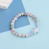 Pulseira de cerâmica de Jingdezhen por atacado antiga com miçangas popular pequena arte fresca doce nova joia de pulseira chinesa