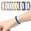 Jóias Transfronteiriças Aliexpress Mais Vendidas para Homens e Mulheres, Pulseiras Magnéticas de Aço Inoxidável Modernas e Simples, Pulseiras Exquisitas de Aço Titânio