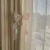 Abrazaderas para Cortinas con Lentejuelas de Sirena Perla y Lazo Estilo Francés Abrazaderas Nórdicas Decoración de Hebilla de Cortina Estilo Princesa