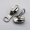 Cremallera Reversible de Doble Cara Giratoria YKK Original para Ropa Exterior Cabezal No. 5 Metal No. 3 No. 8 Tiradores de Cremallera