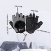 Guantes de Medio Dedo para Fitness para Hombres y Mujeres, Malla Hueca, Antideslizantes, Transpirables, Equipo Deportivo Entrenamiento, Ejercicio, Guantes de Ciclismo al por Mayor