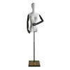 Suporte de Exibição Modelo Adereços Loja de Roupas Manequim Corpo Inteiro Vitrine Manequim Vestido de Noiva Suporte de Manequim Meio Corpo Feminino