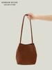 Nova Bolsa de Ombro Trançada de Design de Nicho 2025 para Mulheres, Estilo Coreano, High-End, Tendência, Versátil, Bolsa de Mão Retrô para Mulheres