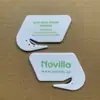 Dispositivo de desempaquetado de película de compresión con LOGOTIPO imprimible, rollo de dispositivo de desempaquetado de película de compresión, cuchillo de desempaquetado de película de compresión para almohada de látex