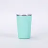 Taza de Leche Transfronteriza de 12 oz Taza de Acero Inoxidable 304 Taza con Aislamiento al Vacío de Doble Pared Portátil para Exteriores Taza de Agua para Beber Directamente Simple