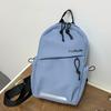 Mochila para Estudiantes, Bolso Bandolera de Hombro, Mismo Estilo para Hombres y Mujeres, Bolsa de Pecho para Ciclismo y Viajes, Bolso de Mano, Bolsa de Lona Deportiva de Gran Capacidad
