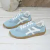 Zapatillas Deportivas de Entrenamiento Alemanas de Comercio Exterior Colorblock 2026 Talla Grande Transfronterizas Cómodas con Cordones Zapatos Deportivos Individuales Venta al por Mayor Zapatos con Agujeros
