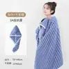 Juego de Dos o Tres Piezas de Toalla de Baño de Terciopelo Coral, Gorro para Secar el Cabello para Mujer, Nuevo Estilo 2024, Portátil y Envolvente para Adultos, Algodón Puro Absorbente
