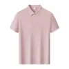 Polo de manga corta con cuello, de larga duración y vibrante, teñido importado 40S 190G, color duradero, adecuado para impresión y bordado, ideal para uniformes de trabajo