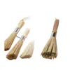 Cepillo Tradicional de Bambú para Ollas para Uso en Cocina, Herramienta Mágica para Limpiar Ollas, Cepillo de Bambú, Estropajo de Lufa, Cepillo Comercial para Limpiar Ollas