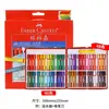 Pastéis a Óleo Faber-Castell de Alta Resistência Alemães 24 Cores 36 Cores 48 Cores Giz de Cera Macio para Estudantes de Arte Pastéis a Óleo Transfronteiriços Pintados à Mão