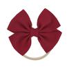2247 Diadema de Lazo de Amazon para el Cabello, Diadema de Nylon Tejido para Bebé, Accesorios para el Cabello para Niños Europeos y Americanos, Venta al por Mayor