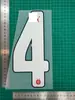 25-26 Bahia Kit de Visitante Talla Adulto A+ Número de Jugador Letra Pegatina de Transferencia Térmica