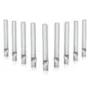 Suministro Directo de Fábrica 110mm Pipa de Vidrio para Fumar, Popote de Silicona Transparente de Alta Resistencia para Jugos, Popote con Filtro, Accesorios para Cigarrillos