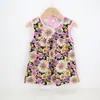 Venta al por mayor de fábrica falda corta de algodón de verano falda de princesa para bebé vestido para niñas chaleco top halter verano 1