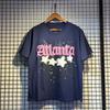 Sp5 Camiseta de Letra de Espuma Igual a la del Cantante de Hip-Hop Young Thug 555555 Sudadera con Capucha para Pareja Rosa