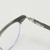 00249 Montura coreana TR90 para gafas de miopía de cejas para mujer, moderna, retro, para estudiantes, cuadrada, montura de espejo, luz plana, grado ajustable