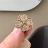 Nova Fivela Dourada de Cadarço Sorriso Estrela de Strass Laço Flor de Sapato Pérola Tênis Fivela Decorativa Europeia e Americana Transfronteiriça