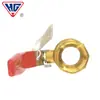 Shanghai Hugong Válvula de Bola de Cobre Q11F-16T Llave de Paso de Agua Grifo Interruptor 1/2 Pulgada 3/4 Pulgada Rosca Interna Válvula de Bola de Latón