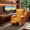 Sillón de Sofá para E-Sports, Silla de Computadora para Cybercafé, Silla Reclinable, Cómoda para Estar Sentado Mucho Tiempo, Silla Gamer para Uso Doméstico con Respaldo, Sillón de Sofá Perezoso Cómodo