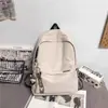 Mochila de viaje sencilla de gran capacidad para hombre, mochila informal japonesa para estudiantes de secundaria, estudiantes universitarios y de último año de secundaria, mochila escolar para hombre.