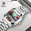 Reloj Cuadrado de Lujo Ligero para Mujer Calendario Dual Luminoso Correa de Acero Sólido Resistente al Agua Reloj de Cuarzo Reloj de Nicho de Alto Valor